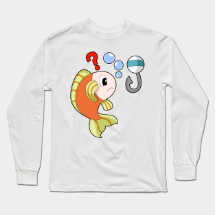 Fish Fisher Fishing hook Fishing Long Sleeve T-Shirt